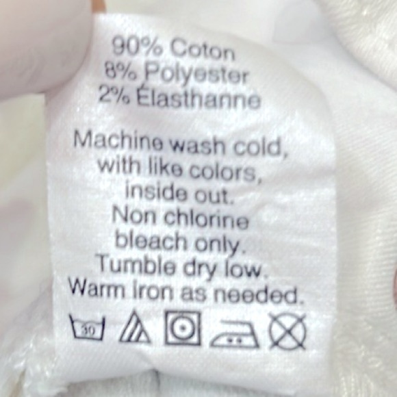 J. Crew Mid-Rise Skinny Jeans in Signature Stretch White Size 29 - Picture 11 of 12